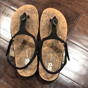 SAS black sandal 10 1/2